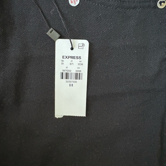 Express Straight Ankle High Rise Jeans - Size 6 Regular - Picture 4 of 6